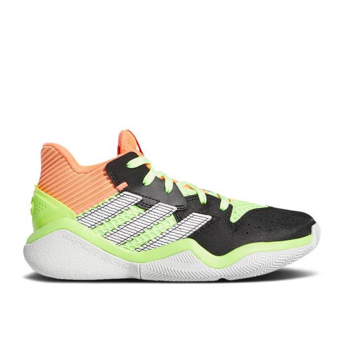 ǥ Adidas  Harden Stepback J 'Signal Coral' Youth Core Black/Signa...