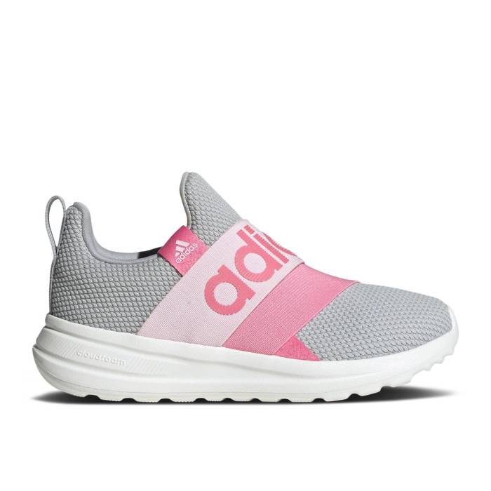 ǥ Adidas  Lite Racer Adapt 6.0 J 'Grey Bliss Pink' Youth Grey Two...