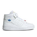 アディダス Adidas 【 Forum Mid J 'White Red Bright Blue' Youth 】 フォーラム ミッド Red 赤・レッド キッズ ベビー マタニティ キッズファッション 靴 スニーカー ジュニア キッズ(4)
