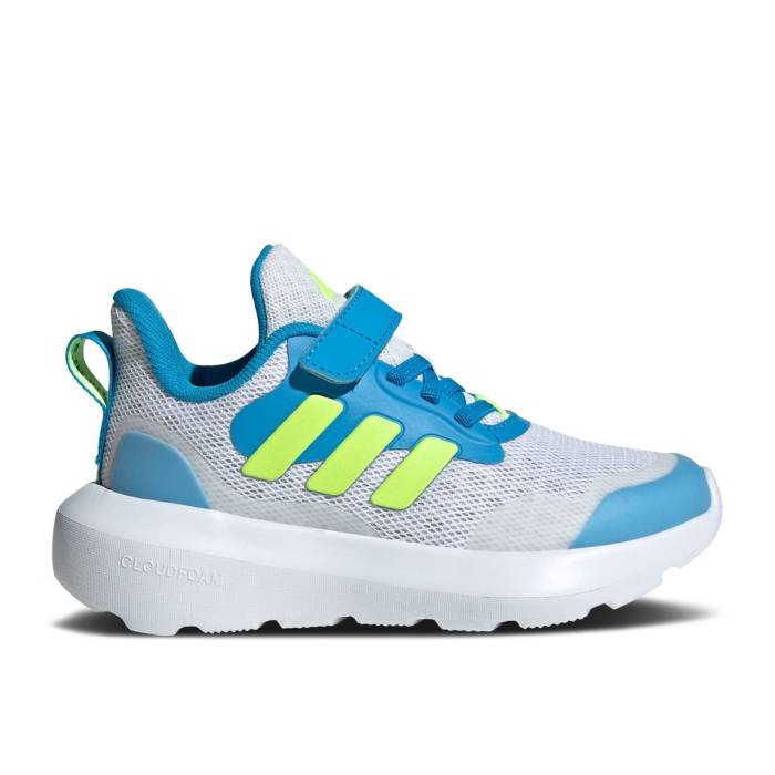 ǥ Adidas  Fortarun 2.0 C 'Solar Blue Lucid Lemon' Youth Dash Grey...