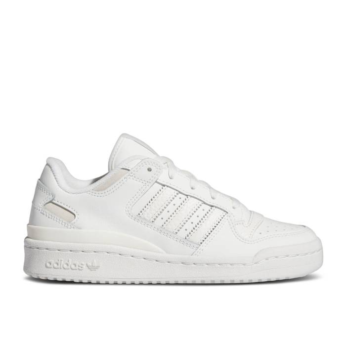 ǥ Adidas  Forum Low Cl J 'White Grey' Youth Core White/Cloud Whit...
