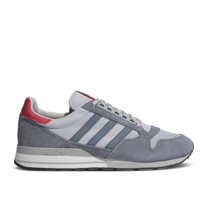 アディダス Adidas 【 Zx 500 'Clear Onix Collegiate Red' Size? Exclusive Men Clear Onix/Lead/Collegiate Red 】 靴 メンズ靴 スニーカー メンズ Red 赤・レッド