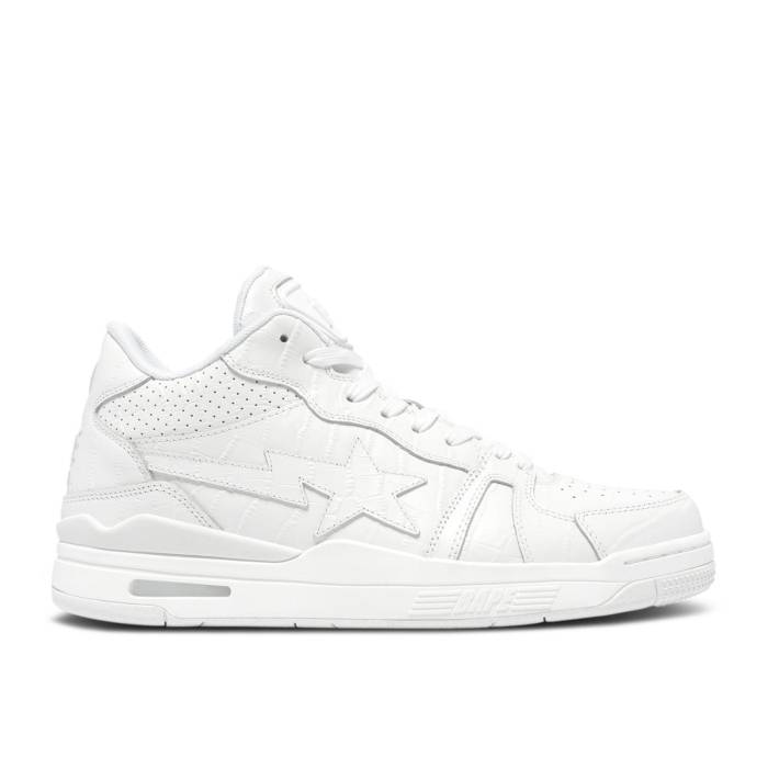 ベイプ Bape 【 Clutch Sta #2 M2 'White' Men White 】 靴 メンズ靴 スニーカー メンズ 白色 ホワイト