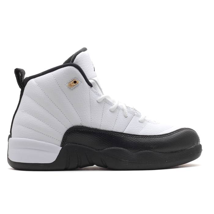 楽天スニケスナイキ　エアジョーダン Air Jordan 【 Jordan 12 Retro Ps 'Taxi' 2013 Youth White/Black-Taxi-Varsity Red 】 レトロ キッズ ベビー マタニティ キッズファッション 靴 スニーカー ジュニア キッズ 白色 ホワイト