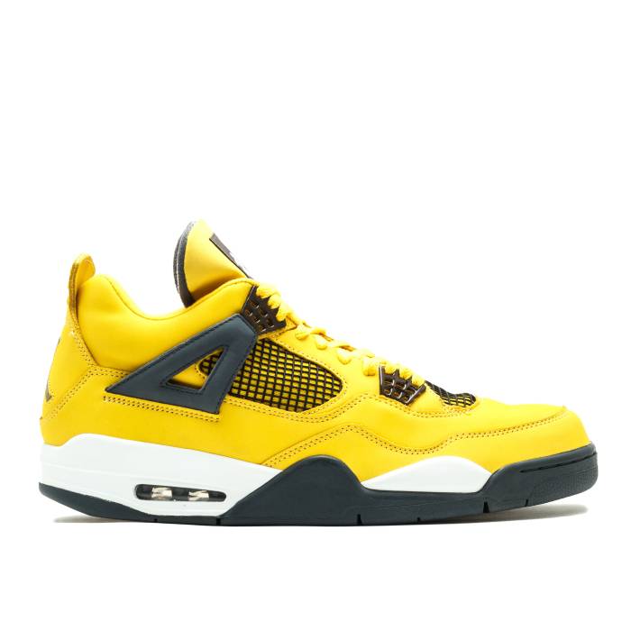 ナイキ エアジョーダン Air Jordan 【 Jordan 4 Retro Ls 'Lightning' 2006 Men Tour Yellow/Dark...