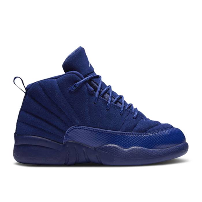 楽天スニケスナイキ　エアジョーダン Air Jordan 【 Jordan 12 Retro Ps 'Deep Royal' Youth Deep Royal Blue/White 】 レトロ キッズ ベビー マタニティ キッズファッション 靴 スニーカー ジュニア キッズ ディープ 青色 ブ