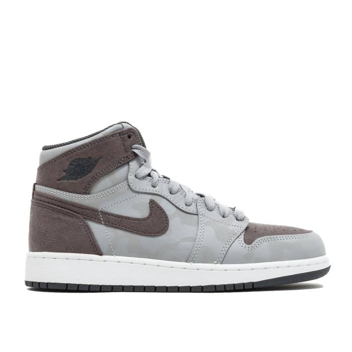 ʥ硼 Air Jordan  Jordan 1 Retro Hi Premium Gs 'Camo' Youth Gre...