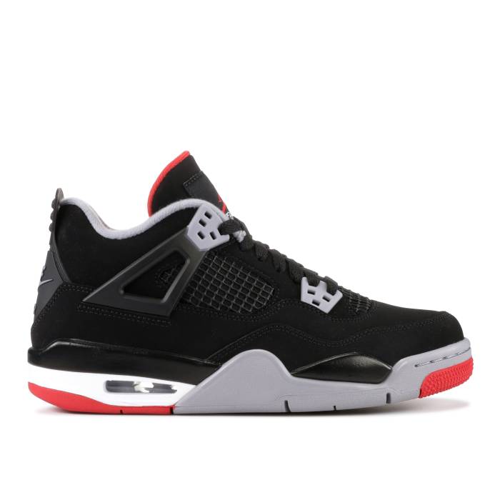 ʥ硼 Air Jordan  Jordan 4 Retro Og Gs 'Bred' 2019 Youth Black/...