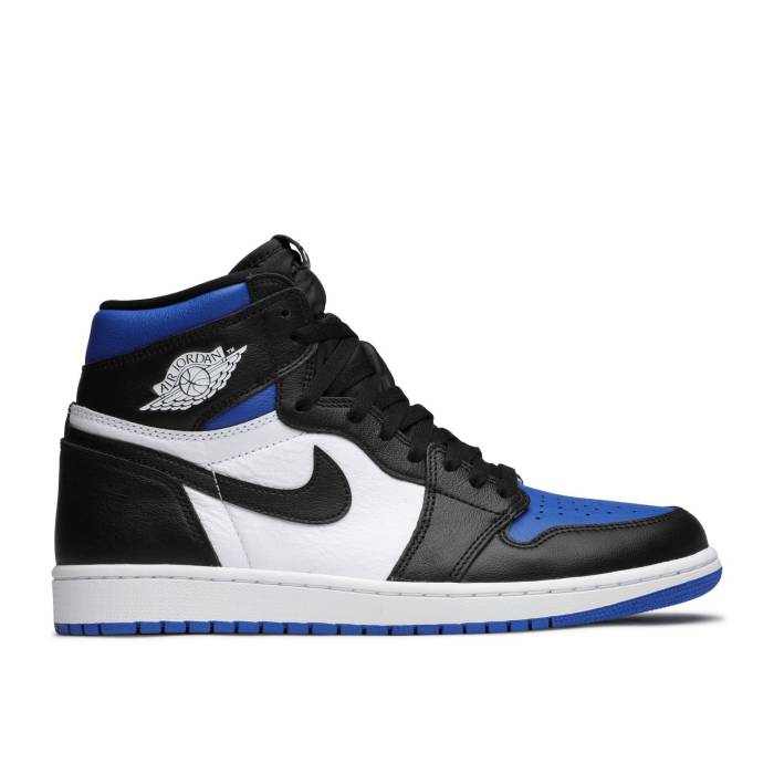 ナイキ エアジョーダン Air Jordan 【 Jordan 1 Retro High Og 'Royal Toe' Men Black/White-Game Royal-Black 】 レトロ ハイ 靴 メンズ靴 スニーカー メンズ 黒色 ブラック