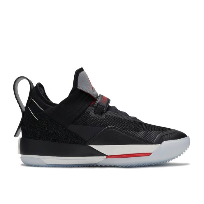 ナイキ エアジョーダン Air Jordan 【 Jordan 33 Se Pf 'Black Cement' Men Black/Fire Red-Parti...