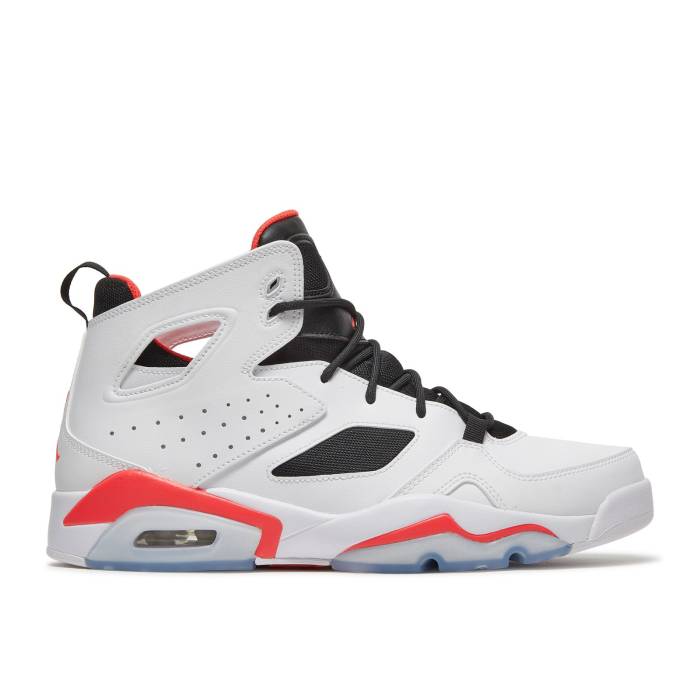 楽天スニケスナイキ　エアジョーダン Air Jordan 【 Jordan Flight Club 91 'White Infrared' Men White/Black/Infrared 23 】 Flight フライト クラブ 靴 メンズ靴 スニーカー メンズ 白色 ホワイト 黒色 ブラック
