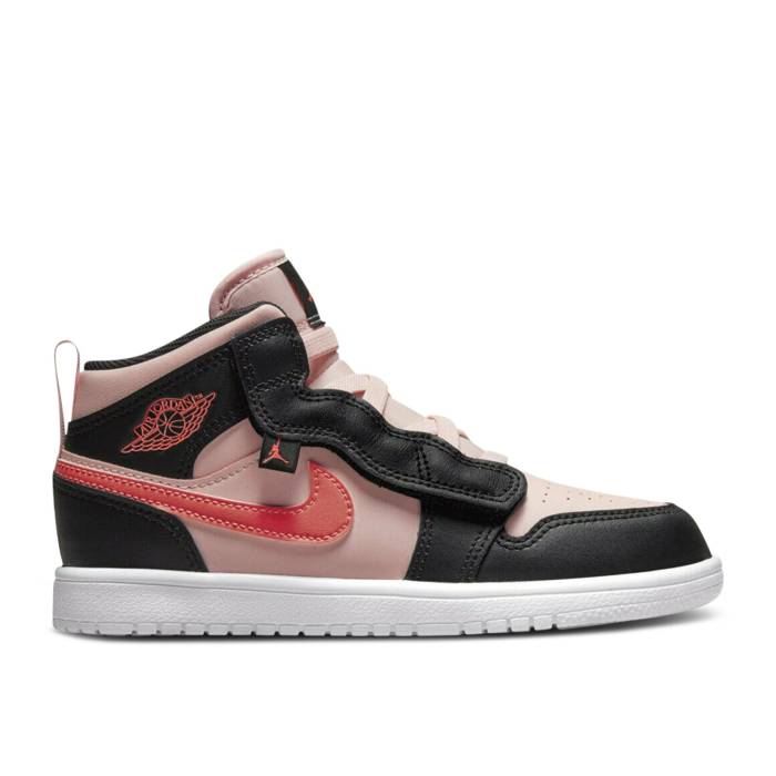 ʥ硼 Air Jordan  Jordan 1 Mid Alt Ps 'Black Pink Crimson' Yout...