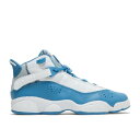 ナイキ エアジョーダン Air Jordan 【 Jordan 6 Rings Gs 'Bleached Denim' Youth White/Dutch Blue 】 リング キッズ ベビー マタニティ キッズファッション 靴 スニーカー ジュニア キッズ 白色 ホワイト 青色