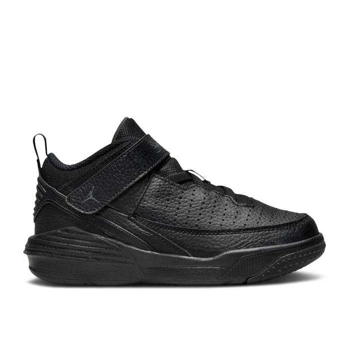 楽天スニケスナイキ　エアジョーダン Air Jordan 【 Jordan Max Aura 5 Ps 'Black Anthracite' Youth Black/Black/Anthracite 】 マックス オーラ キッズ ベビー マタニティ キッズファッション 靴 スニーカー ジュニア キッズ 黒