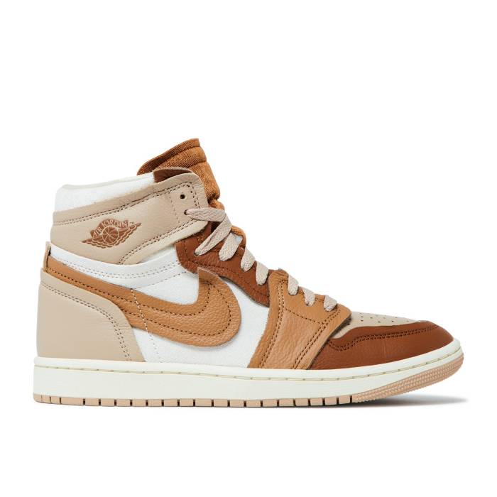 ナイキ　エアジョーダン Air Jordan 【 Wmns Jordan 1 High Method Of Make 'Legend Medium Brown' Women Legend Medium Brown/Legend Dark Brown/Legend Coffee/Legend Light Brown/Muslin 】 ハイ 靴 レディース靴 スニーカー レディース
