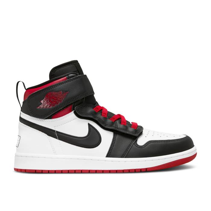 ナイキ　エアジョーダン Air Jordan 【 Jordan 1 High Flyease 'Gym Red Black Toe' Men White/Black/Gym Red/White 】 ハイ Red 赤・レッド 黒色 ブラック 靴 メンズ靴 スニーカー メンズ 白色 ホワイト 黒色 ブラック