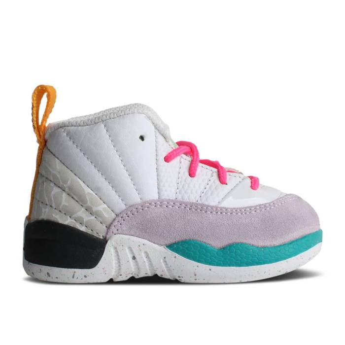 ʥ硼 Air Jordan  Jordan 12 Retro Td 'White Vapor Green' Infant...