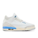 ナイキ エアジョーダン Air Jordan 【 Jordan 3 Retro Gs 'Lucky Shorts' Youth Summit White/Hydrogen Blue/Legend Blue/Photon Dust/Pure Platinum/Sail 】 レトロ キッズ ベビー マタニティ キッズファッション 靴 スニーカー