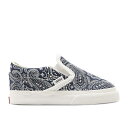 ヴァンズ Vans 【 Kith X Vault Og Classic Slip-On Toddler 'Paisley' Infant Gibralter Sea 】 ボルト クラシック slip-on スリッポン ベビー 赤ちゃん用 キッズ ベビー マタニティ ベビーファッション 靴 スニーカ