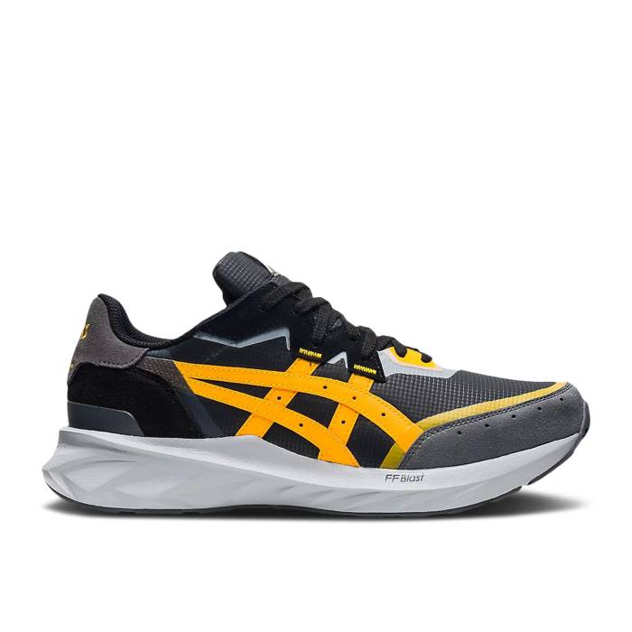 アシックス Asics 【 Tarther Blast 'Black Sunflower' Men Black/Sunflower 】 ブラスト 靴 メンズ靴 ...
