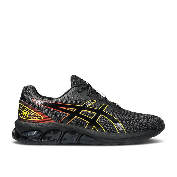 アシックス Asics 【 Gel Quantum 180 7 'Asayake Pack - Black' Men Black/Cherry Tomato 】 靴 メン..