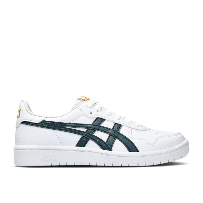 楽天スニケスアシックス Asics 【 Japan S Gs 'White Dark Ocean' Youth White/Dark Ocean 】 キッズ ベビー マタニティ キッズファッション 靴 スニーカー ジュニア キッズ 白色 ホワイト