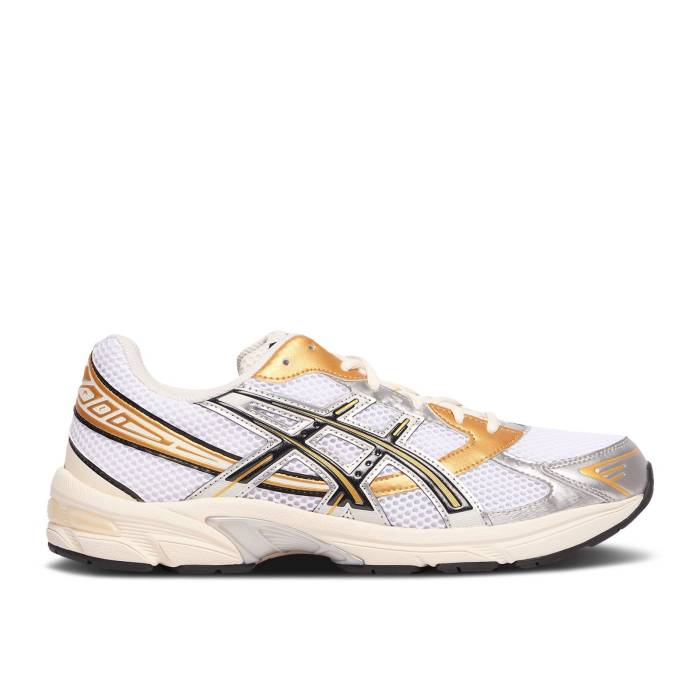 アシックス Asics 【 Gel 1130 'White Black Gold' Men White/Black/Gold 】 黒色 ブラック 靴 メンズ靴 スニーカー メンズ 白色 ホワイト 黒色 ブラック ゴールド