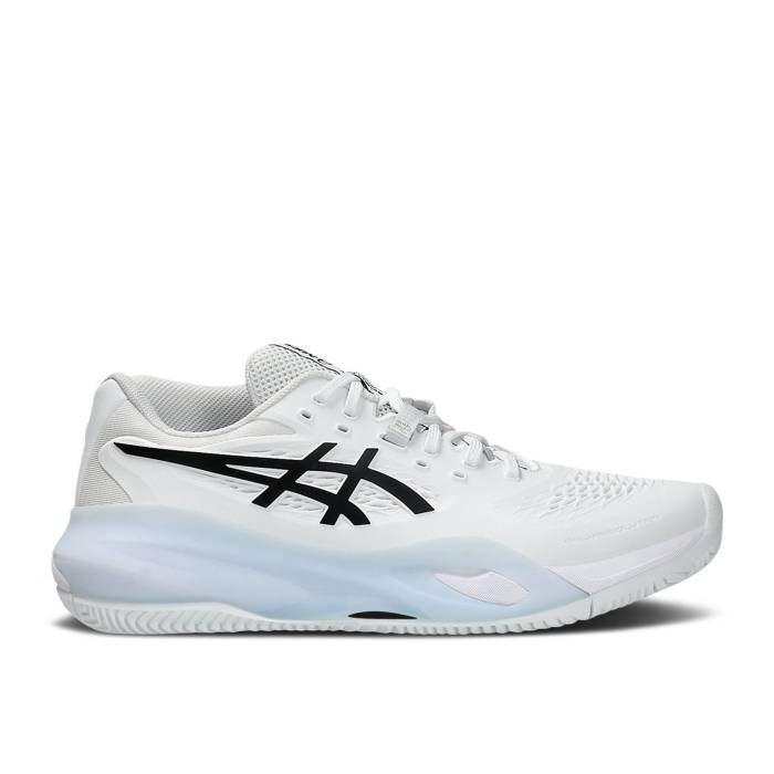 アシックス Asics 【 Gel Resolution X Clay 'White Black' Men White Black 】 靴 メンズ靴 スニーカー メンズ 白色 ホワイト 黒色 ブラック