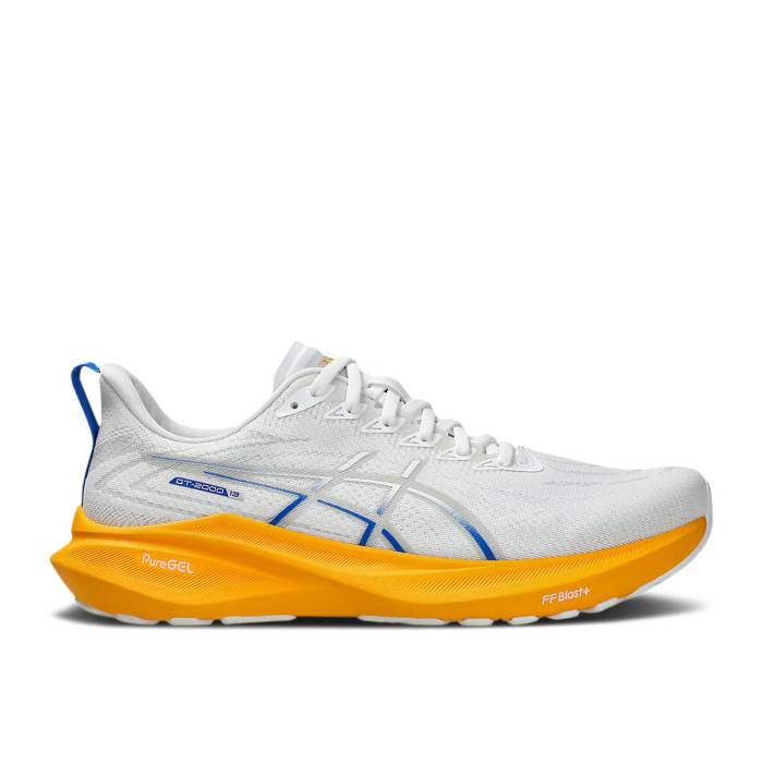 アシックス Asics 【 Gt 2000 13 'White Concrete Orange' Men White/Concrete 】 13 サーティーン 靴 メンズ靴 スニーカー メンズ 白色 ホワイト