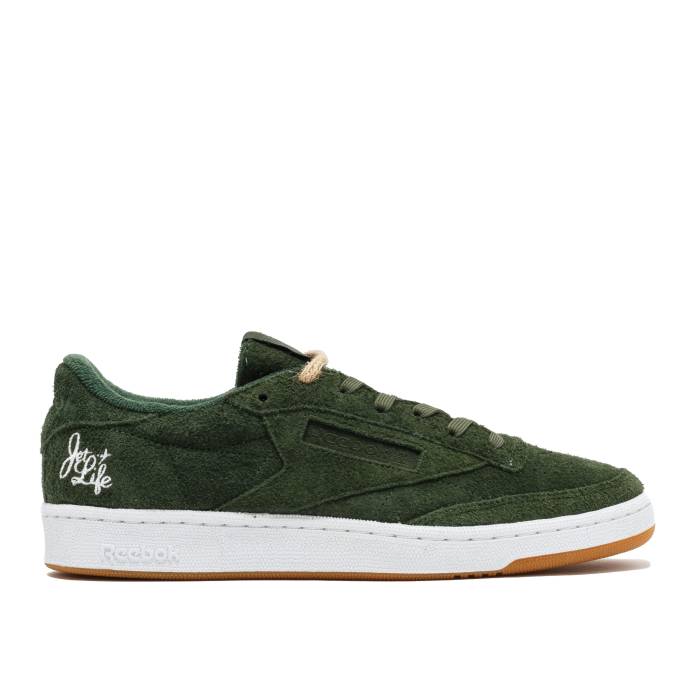 リーボック Reebok 【 Curren$Y X Club C 85 'Jet Life' Men Primal Green/White 】 クラブ 靴 メンズ靴 スニーカー メンズ green 緑・グリーン 白色 ホワイト