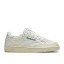 リーボック Reebok 【 Wmns Club C 85 Vintage Women Chalk/Green/White 】 クラブ vintage ビンテージ・ヴィンテージ 靴 レディース靴 スニーカー レディース green 緑・グリーン 白色 ホワイト