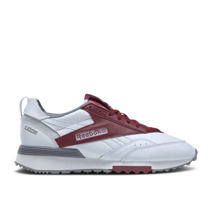 リーボック Reebok 【 Mountain Research X Lx 2200 'White Burgundy' Men Footwear White/Classic Burgundy/Pure Grey 5 】 靴 メンズ靴 スニーカー メンズ 白色 ホワイト クラシック ワイン色・バーガンディー ピュア 灰