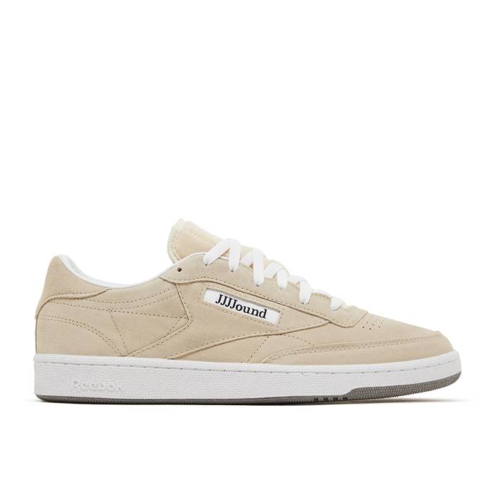 リーボック Reebok 【 Jjjjound X Club C 85 'Cork' Men Cork/White/Space Grey 】 クラブ 靴 メンズ靴 スニーカー メンズ 白色 ホワイト 灰色 グレー