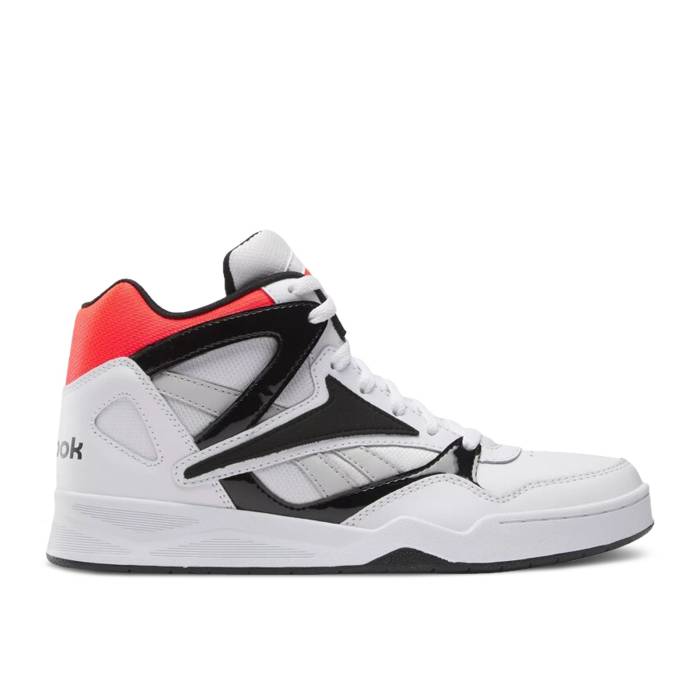リーボック Reebok 【 Royal Bb4500 High 2 'White Neon Cherry' Men White/Core Black/Neon Cherry 】 ハイ 靴 メンズ靴 スニーカー メンズ 白色 ホワイト コア 黒色 ブラック
