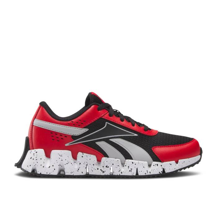 ꡼ܥå Reebok  Justin Fields X Zig Dynamica 2 Big Kid 'Vector Red Blac...
