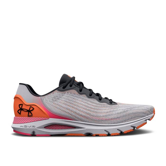 アンダーアーマー Under Armour 【 Hovr Sonic 6 Breeze 'Orange Pink Gradient' Men Black/Whi...