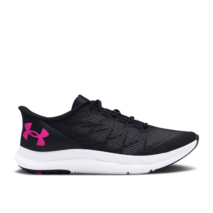 ޡ Under Armour  Speed Swift Gs 'Black Rebel Pink' Youth Black/...