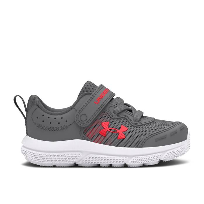 ޡ Under Armour  Assert 10 Ac Td 'Titan Grey Racer Red' Infant ...