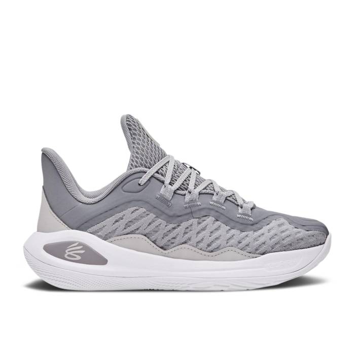 Curry Brand  Curry Flow 11 Gs 'Future Wolf' Youth Halo Grey/Steel/Whi...