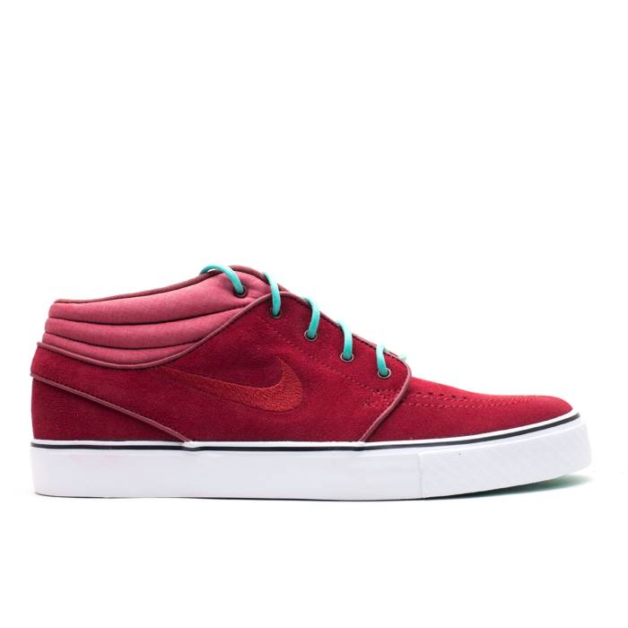 ナイキ Nike 【 Zoom Stefan Janoski Mid Men Team Red/Team Red-Crystal Mint 】 ズーム ミッド 靴 メ..