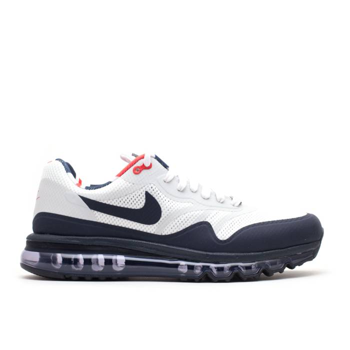 ナイキ Nike 【 Air Max 1 2013 Qs 'London' Men White/Dark Obsidian/University Red/Neutral Grey 】 マックス 靴 メンズ靴 その他 メンズ 白色 ホワイト Red 赤・レッド 灰色 グレー