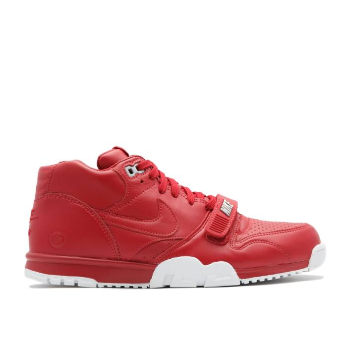 ナイキ Nike 【 Fragment Design X Air Trainer 1 Mid Sp 'Gym Red' Men Gym Red/Gym Red/White 】 トレーナー ミッド 靴 メンズ靴 その他 メンズ Red 赤・レッド 白色 ホワイト