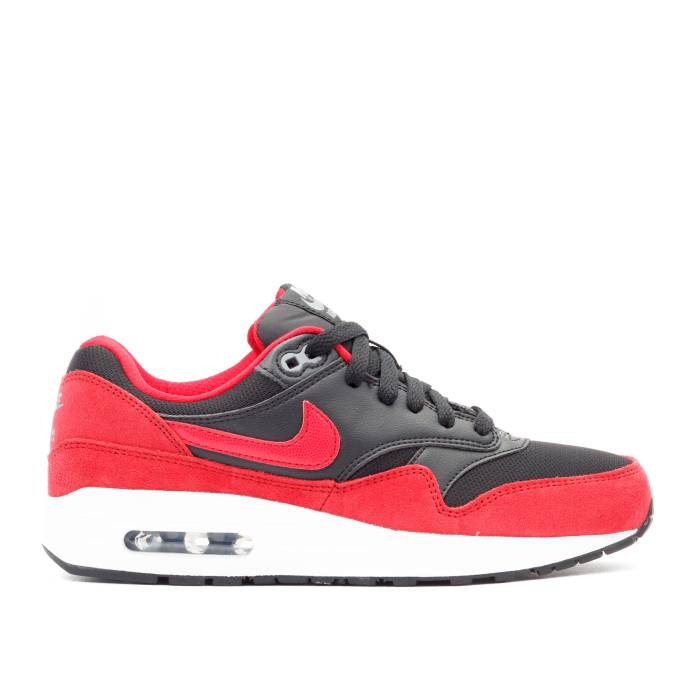 ʥ Nike  Air Max 1 Gs 'Bred' Youth Black/White/Cool Grey/Gym Red  ...