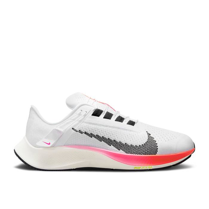 ʥ Nike  Air Zoom Pegasus 38 Flyease Extra Wide 'Rawdacious' Men Whi...