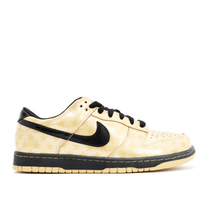 ʥ Nike  Dunk Low Premium Sb 'Trickstar' Men Metallic Gold/Black   Premium...