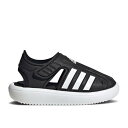 アディダス Adidas 【 Summer Closed Toe Water Sandal I 'Black White' Infant Core Black/Cloud White/Core Black 】 Summer サマー キッズ ベビー マタニティ ベビーファッション 靴 サンダル ベビー コア 黒色 ブラック