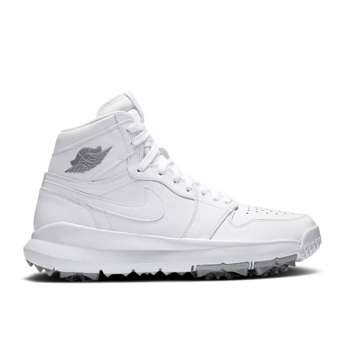 ʥ硼 Air Jordan  Jordan 1 Golf 'White Metallic' Men White/Metallic Silve...