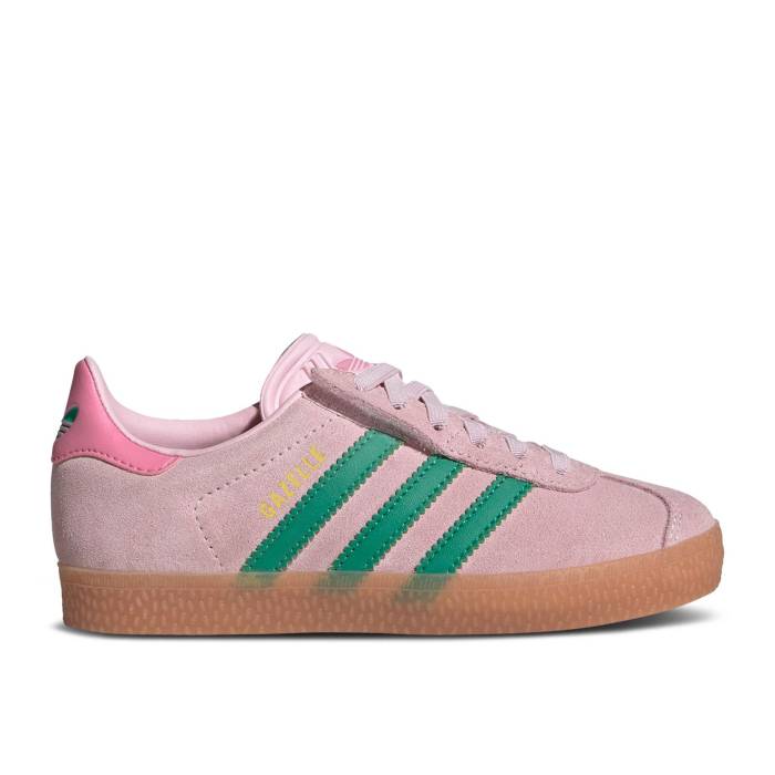 ǥ Adidas  Gazelle Comfort Closure El C 'Clear Pink Court Green' Y...