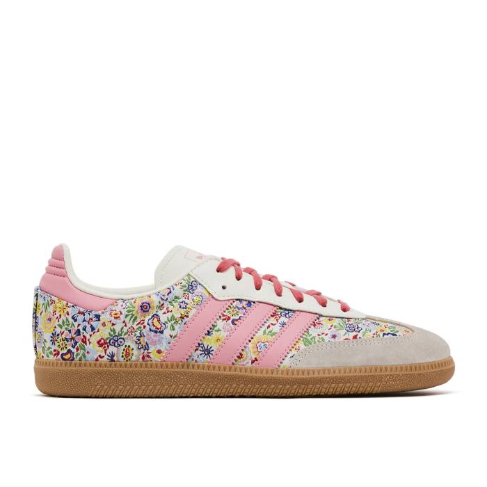 楽天スニケスアディダス Adidas 【 Liberty London X Samba Og J 'Floral Embroidery' Youth Supplier Colour/Supplier Colour/Supplier Colour 】 サンバ キッズ ベビー マタニティ キッズファッション 靴 その他 ジュニア キッズ