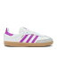 アディダス Adidas 【 Samba Og C 'White Purple Burst Gum' Youth Cloud White/Purple Burst/Gum 】 ..